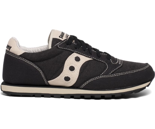 Tenis Saucony Jazz Low Pro Vegan Hombre Zapatos Originales Negras / Oatmeal México MX-283-RD